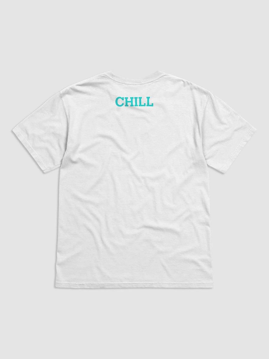 Chill Skull Hand-Cut Lithograph Tee Neon product image (2)