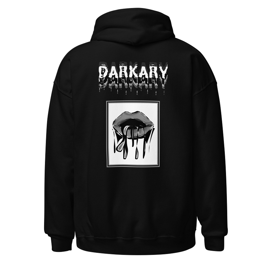 DARKARY Mouth Black Hoodie product image (1)