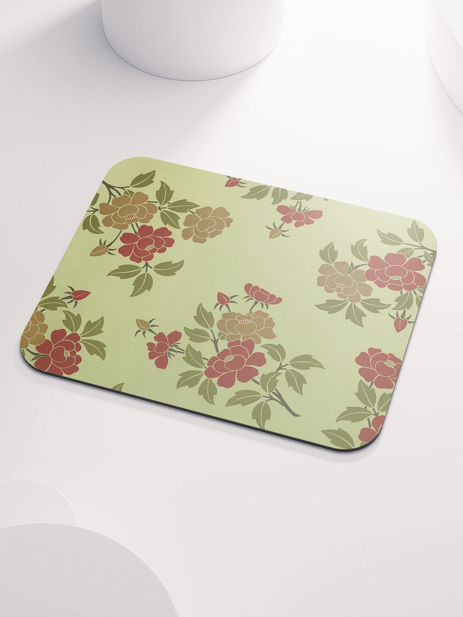 Japanese Leaves & Flowers. Mouse Pad product image (3)