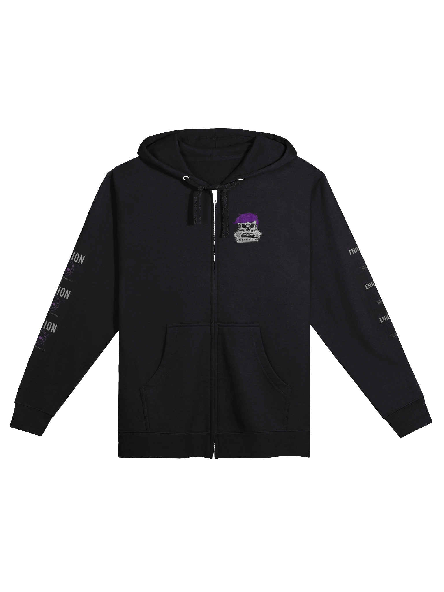 Enigma Nation Zip Up Hoodie product image (1)