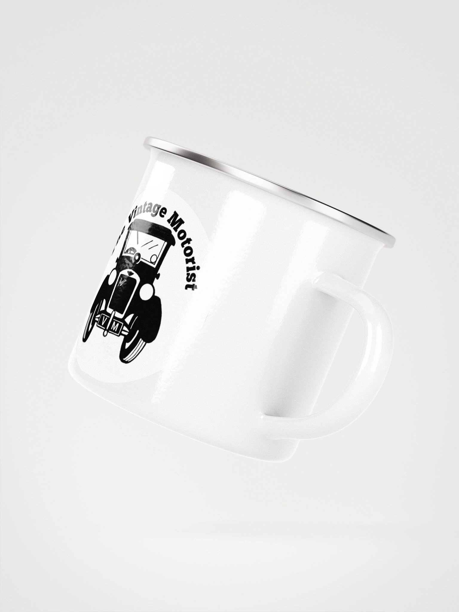 Vintage Motorist Enamel Mug product image (3)