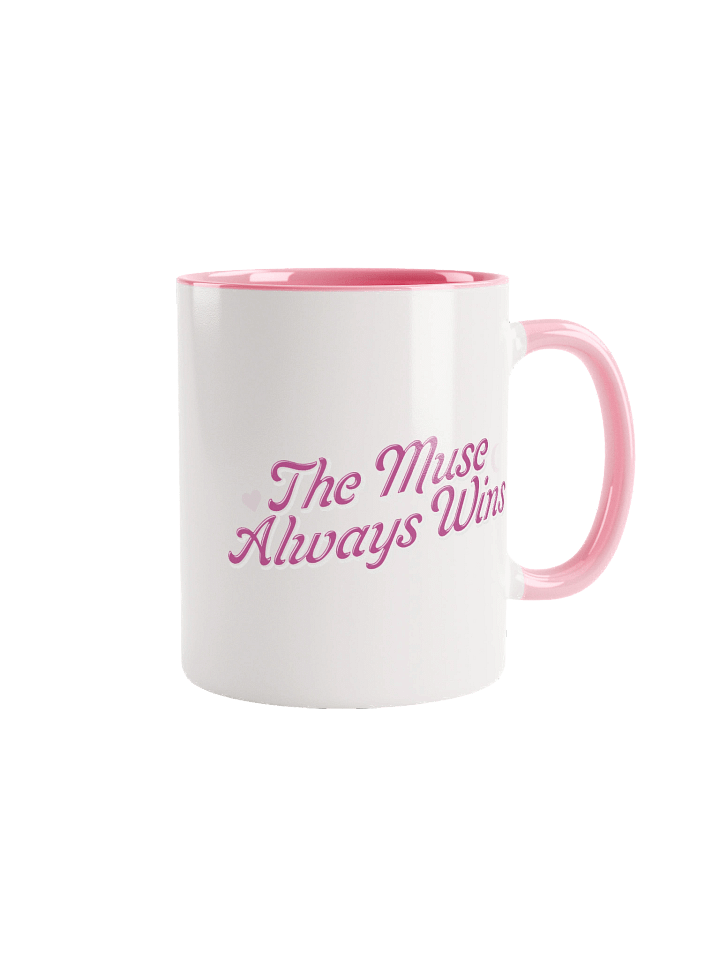 The Muse Always Wins Ceramic Mug product image (3)