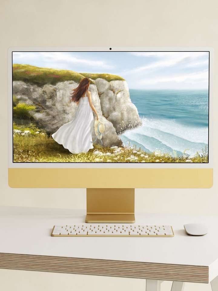 At the Cliff's Edge Wallpaper and Animated Screensaver product image (1)