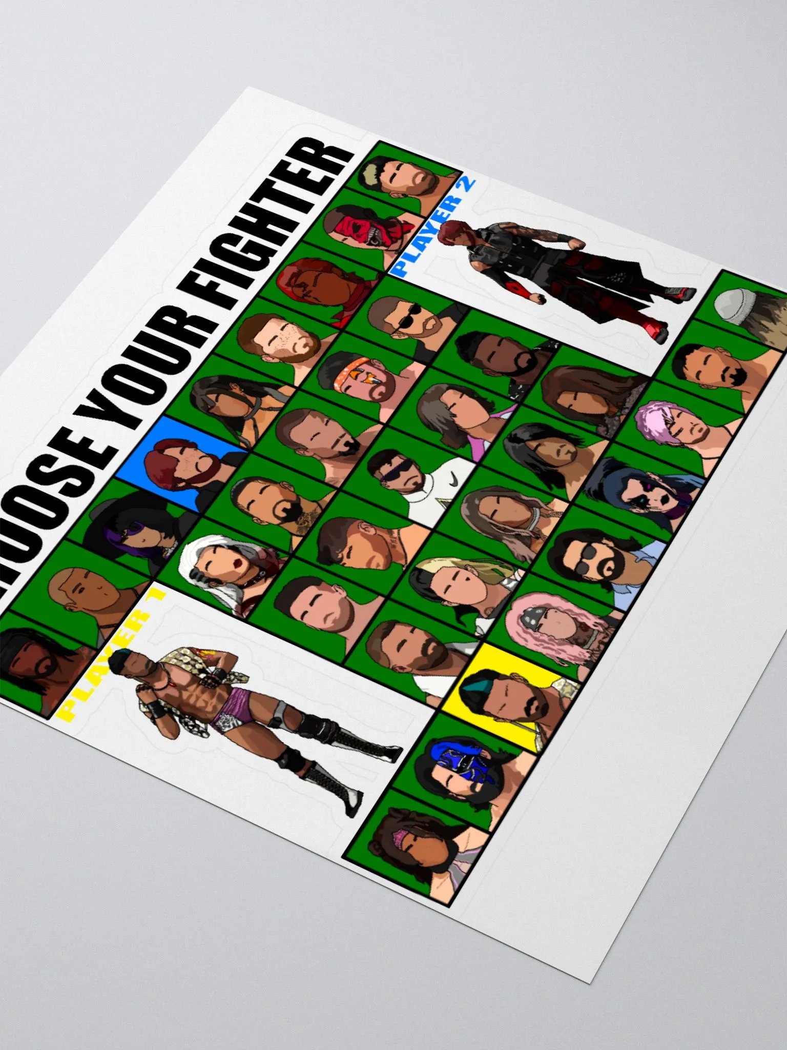 PEPW Choose Your Fighter Curk vs Connor Sticker product image (3)