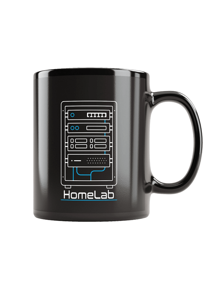 HomeLab Mug (Black) product image (2)