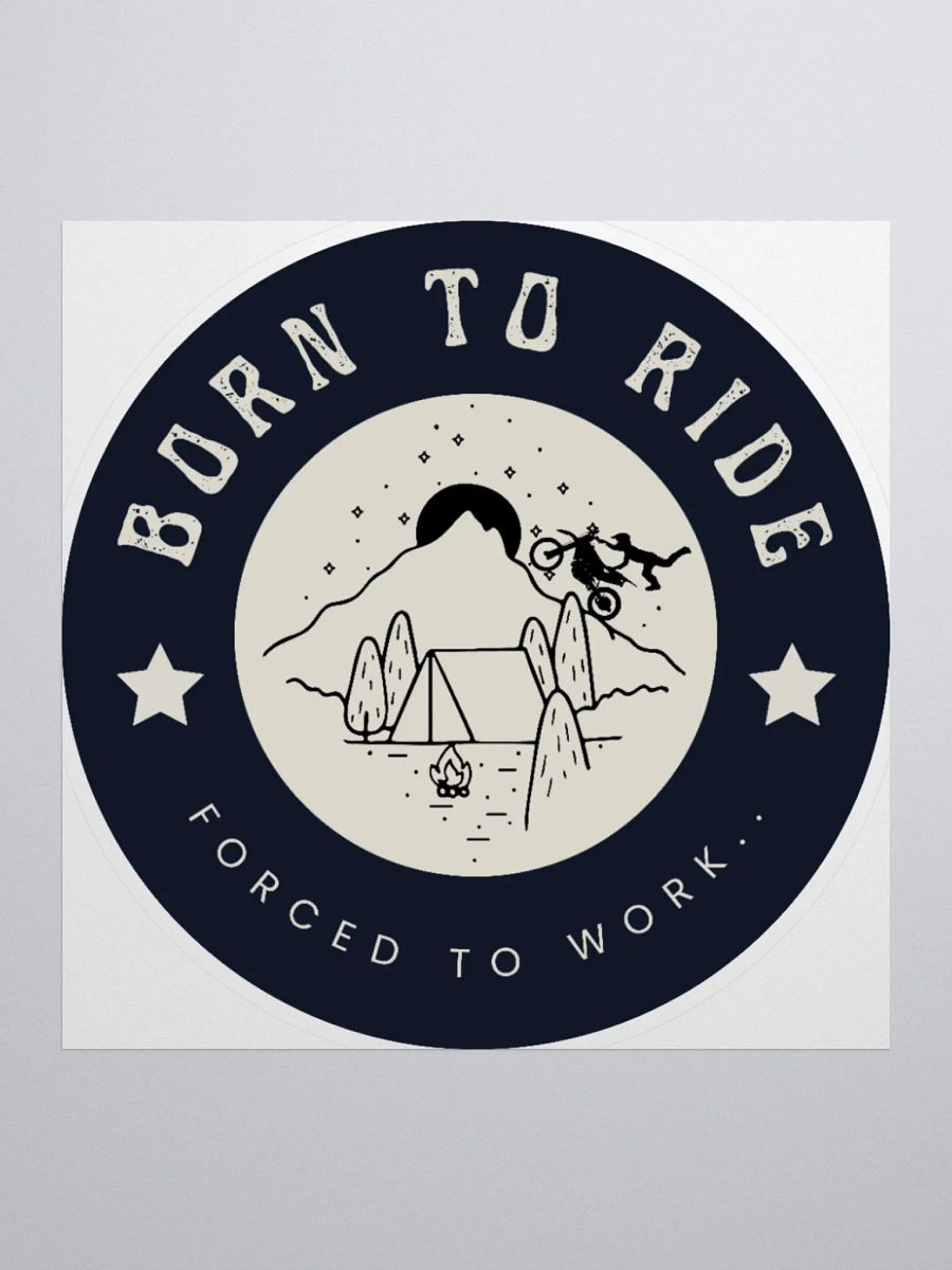 Born To Ride Sticker product image (1)