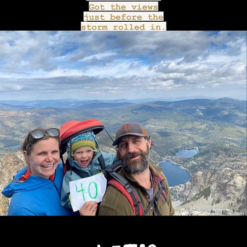 40th night of camping in Mabel’s life! Decided a good way to celebrate was to go on a big hike with a three year old. There w...