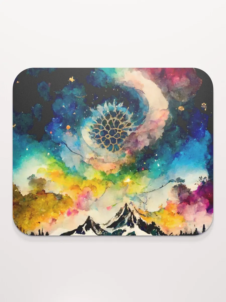 Celestial Floral Mouse Pad product image (2)