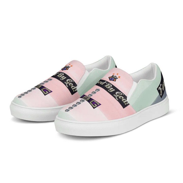 BBG Pink and Green Women's Slip On product image (2)