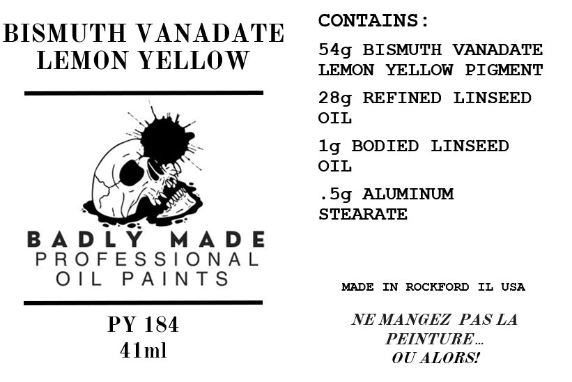 BADLY MADE PROFESSIONAL OIL PAINT NOT SO MISERABLE ADJUSTED ZORN PALETTE product image (3)