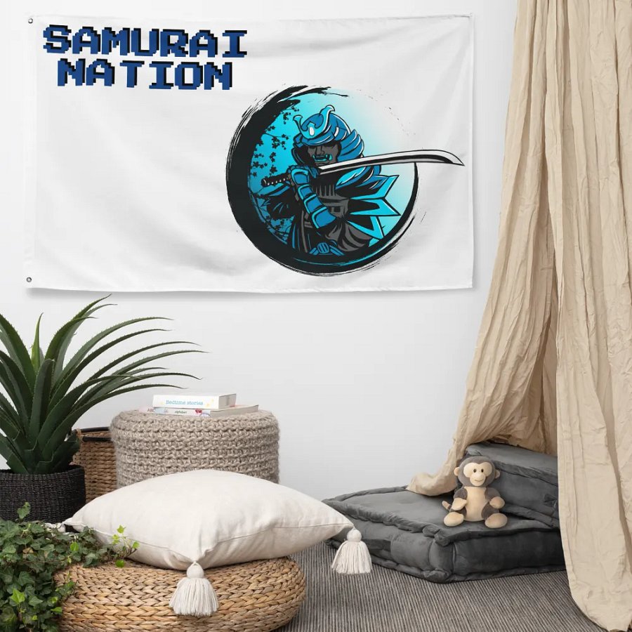 Samurai Nation Flag product image (5)