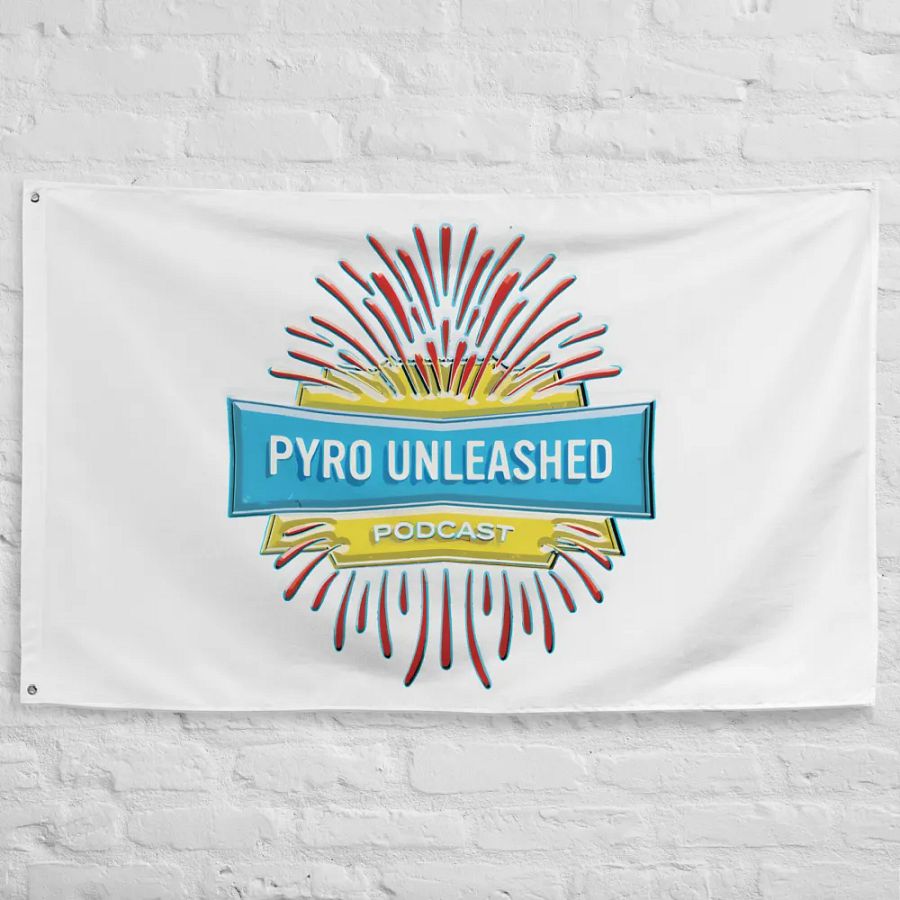 Pyro Unleashed Podcast Flag product image (10)