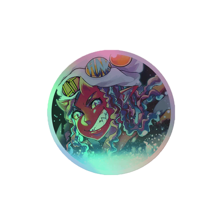 Holographic Oni Onsta Sticker! product image (2)