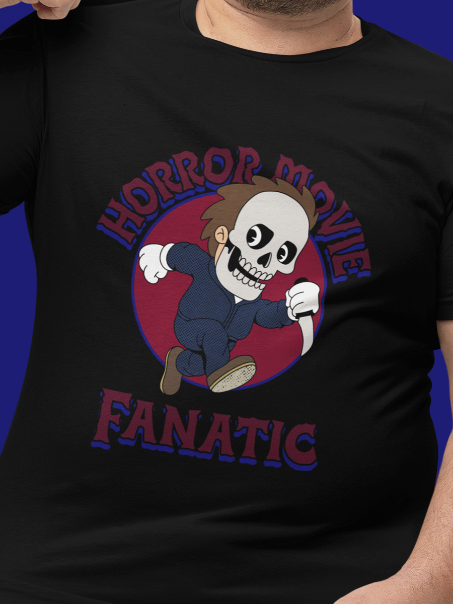 Horror Movie Fanatic Skull T-Shirt product image (1)