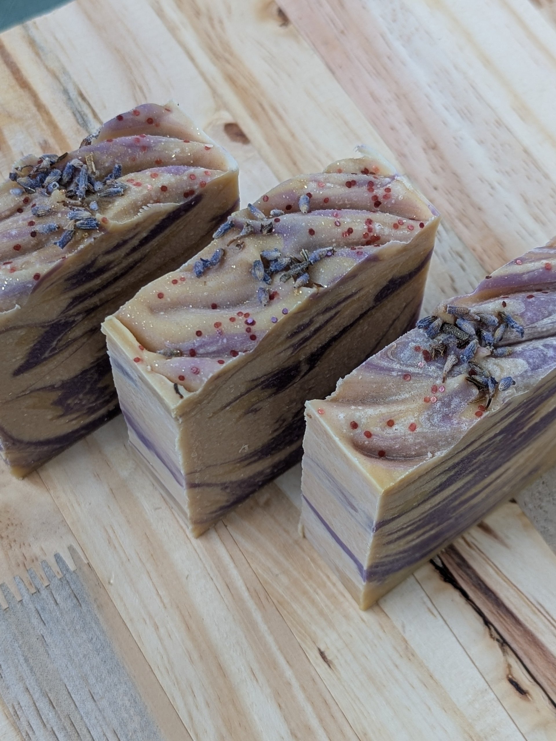 Lavender Lemon Cold Process Goat Milk Soap product image (7)