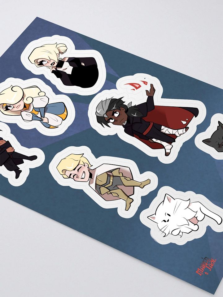 The Wrong Swan Character Sticker Sheet product image (2)