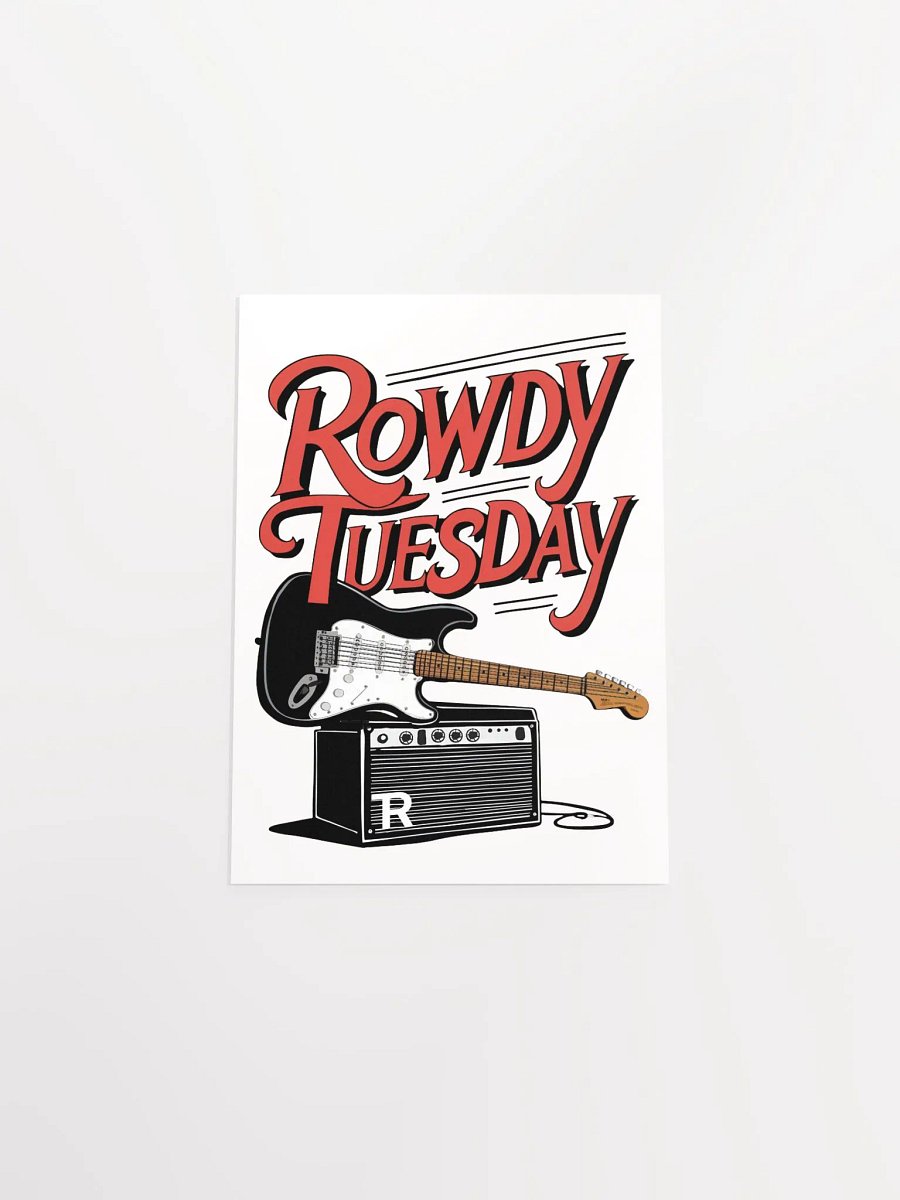 Rowdy Tuesday Poster product image (4)