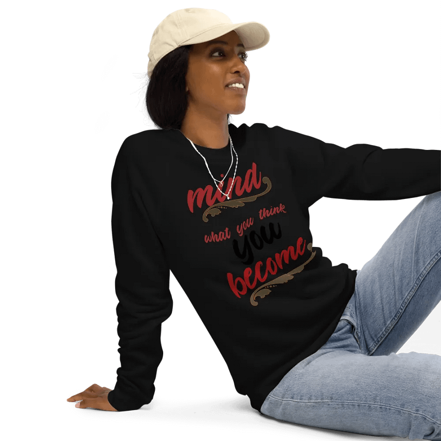Mind Become Unisex Organic Sweatshirt product image (12)