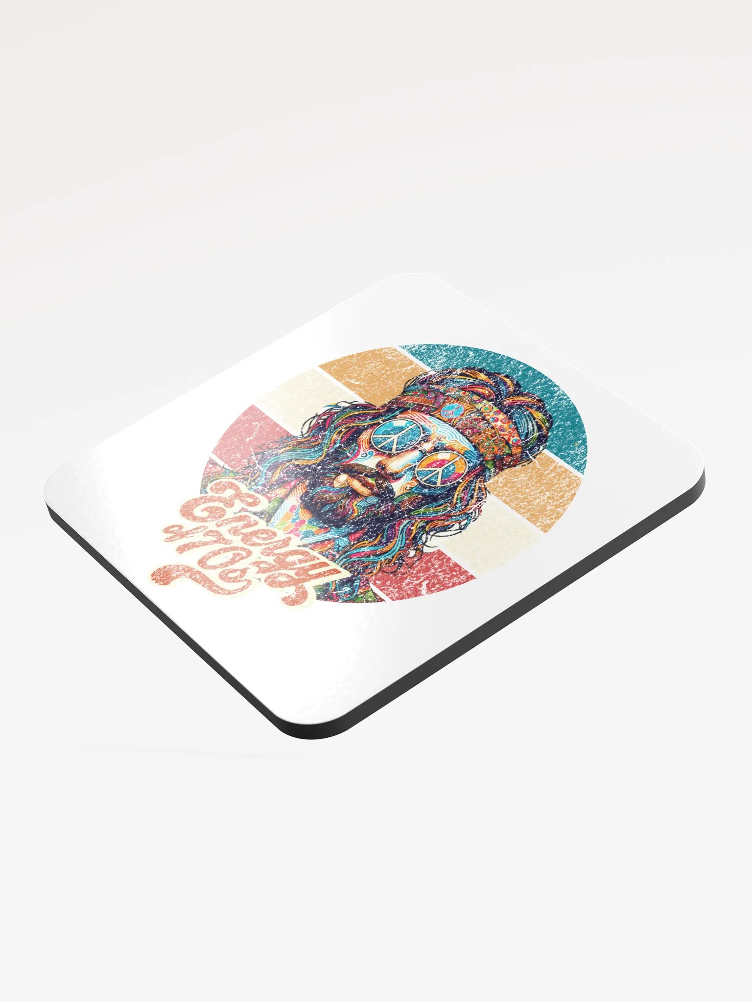 Hippie Vibes Cork Coaster product image (3)