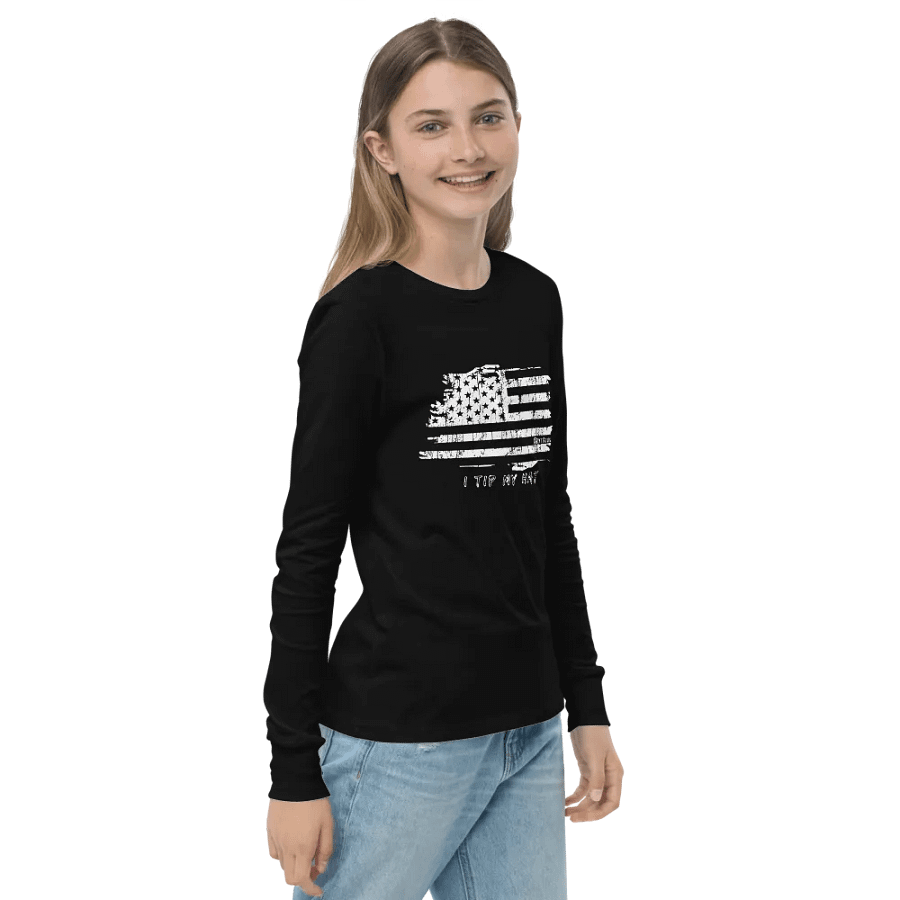 I Tip My Hat Long Sleeve Kids product image (6)