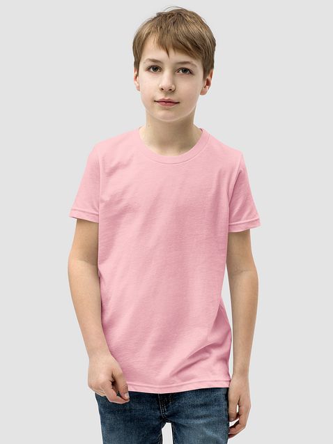 Photo showing Bella+Canvas Youth Short Sleeve T-Shirt