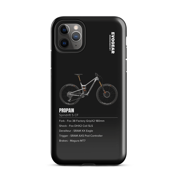 Black Propain Spindrift 5 CF iPhone Case product image (51)