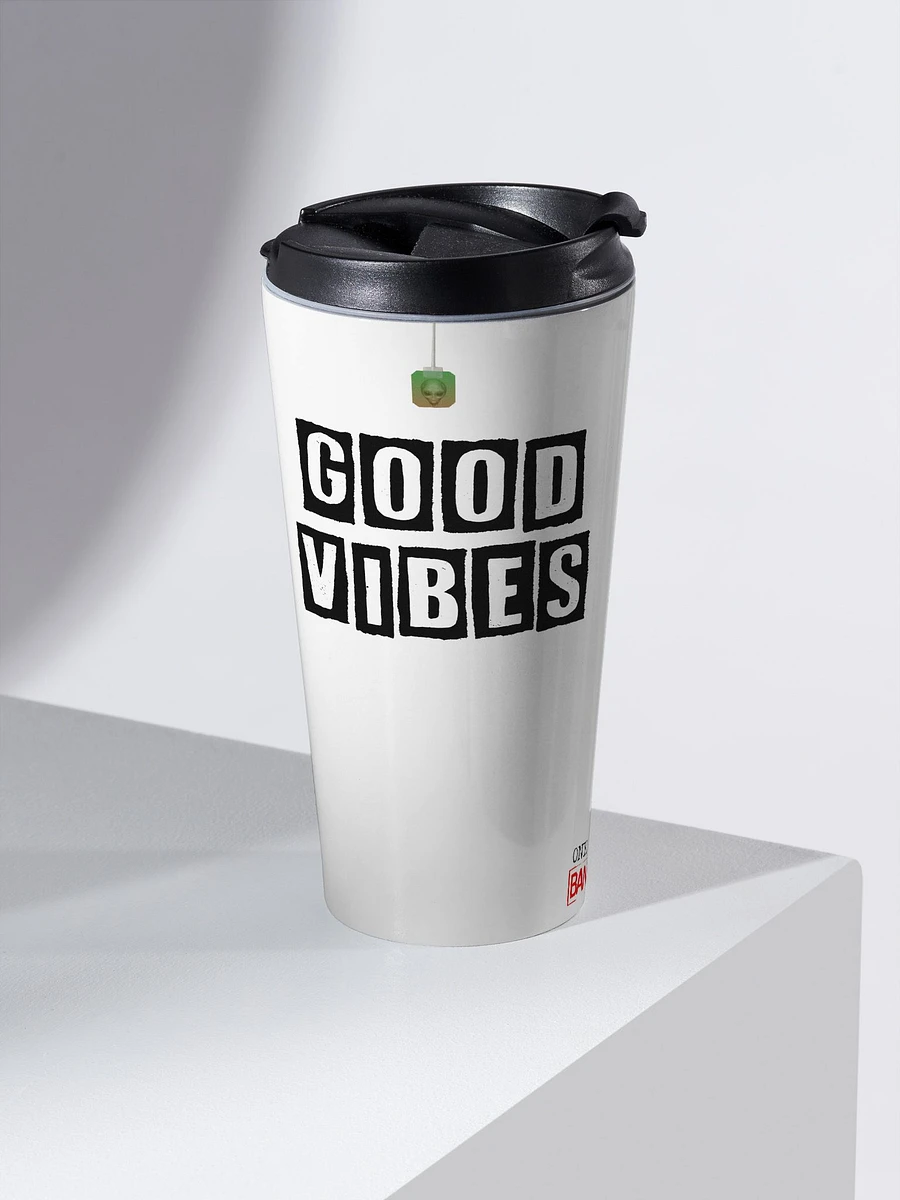 Good Vibes Stainless Steel Travel Mug product image (2)