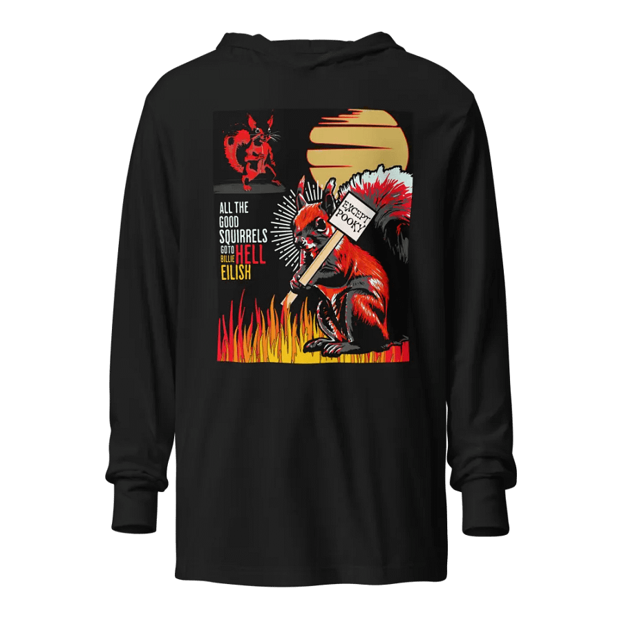 BILLIE EILISH SONG LIGHTWEIGHT PREMIUM HOODIE product image (1)