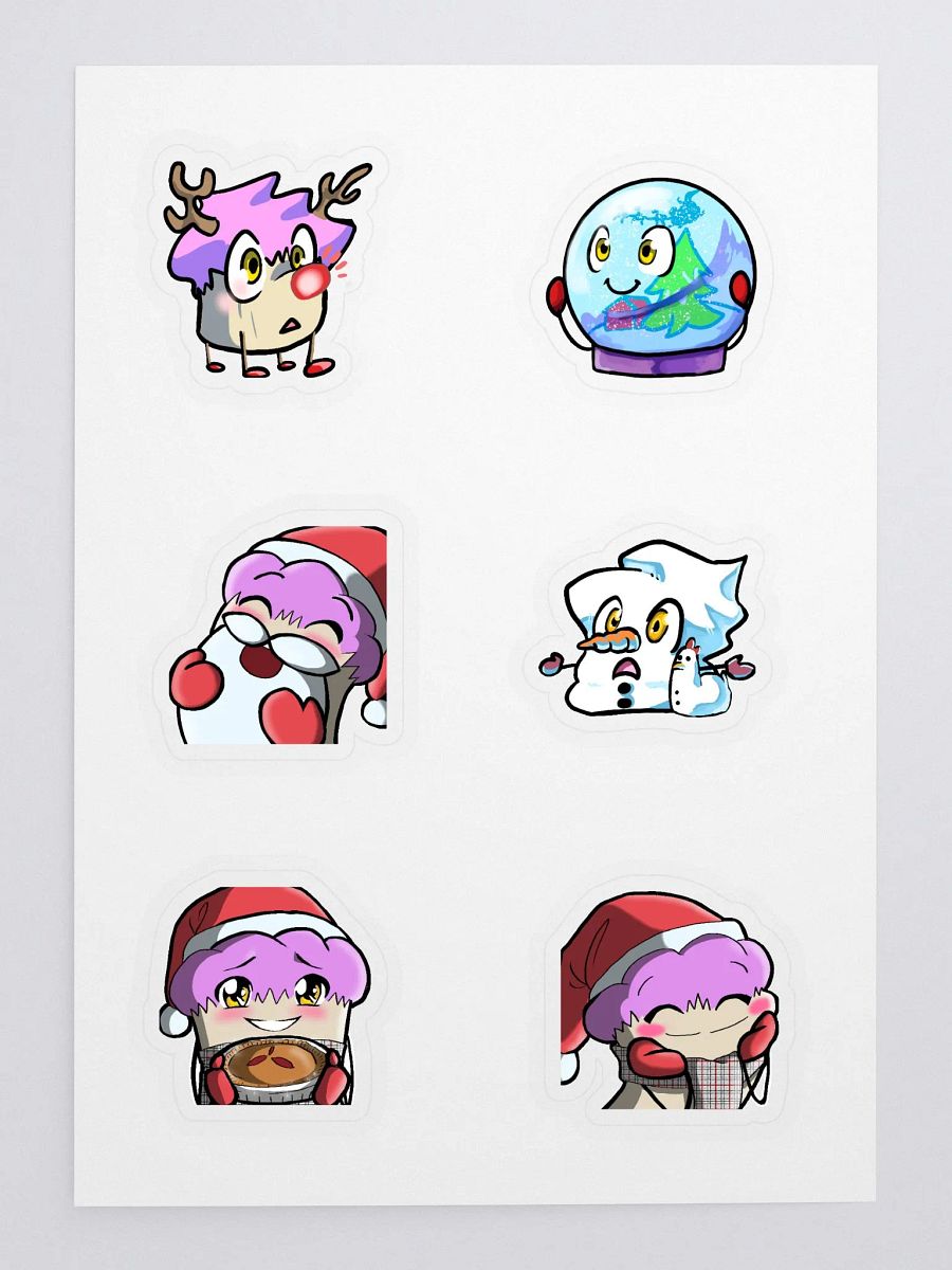 Plum's Nice Christmas Sticker Sheet product image (3)