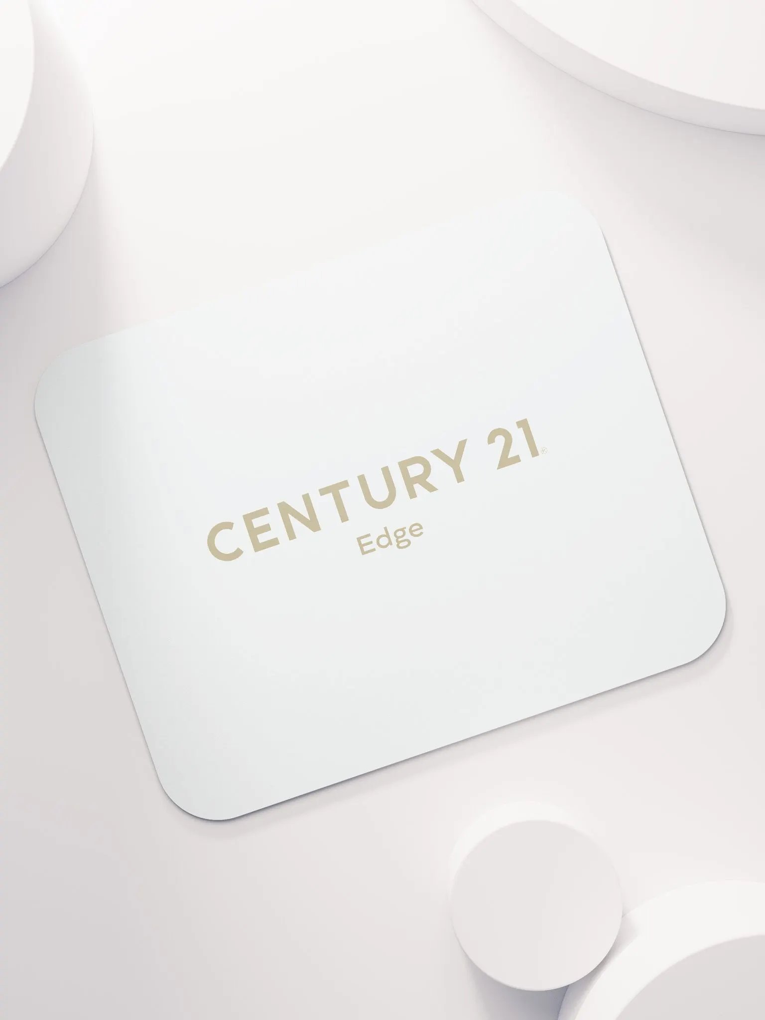 Mousepad - White with Gold Wordmark product image (7)