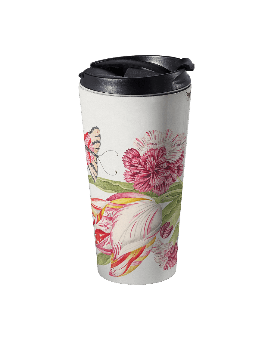 Whimsical Blooms. Stainless Steel Mug product image (2)