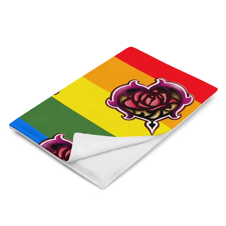Zagarose Rainbow Throw Blanket product image (2)