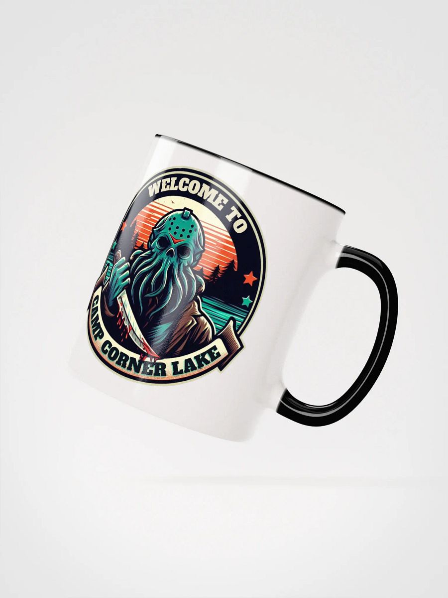 Welcome to Camp Corner Lake Inside-Colored Mug product image (2)