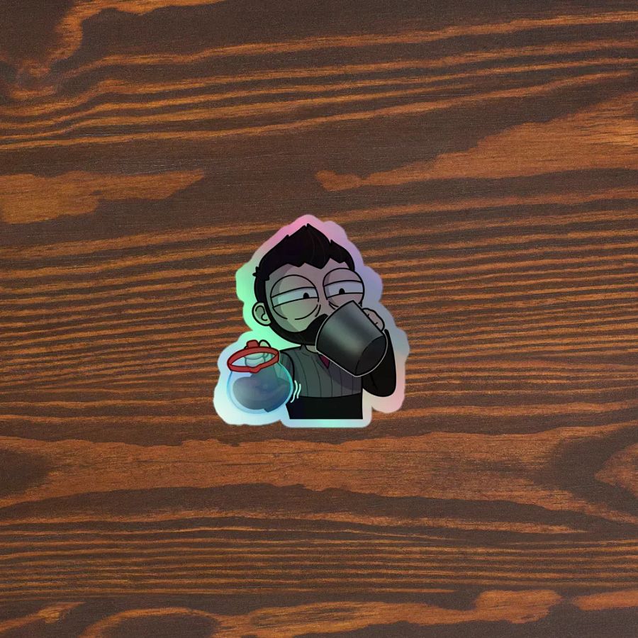 Coffee Lover's Holographic Sticker Set product image (5)