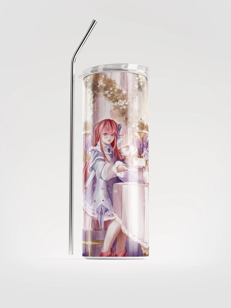 Steel Tumbler with Straw product image (1)