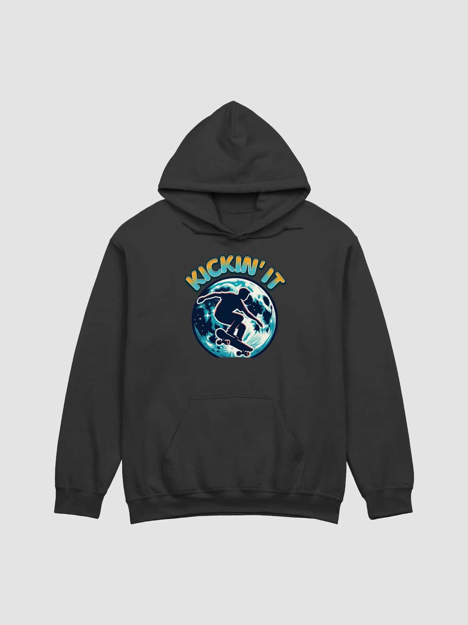 Kickin It Skateboarder Moonlight Skate Hoodie product image (1)