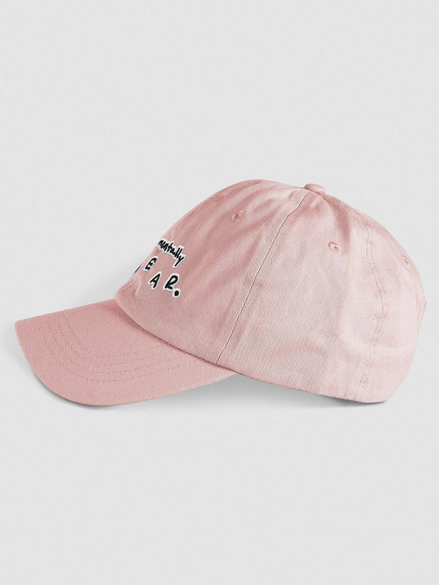 *not* mentally linear pastel dad hat (bubble design) product image (3)