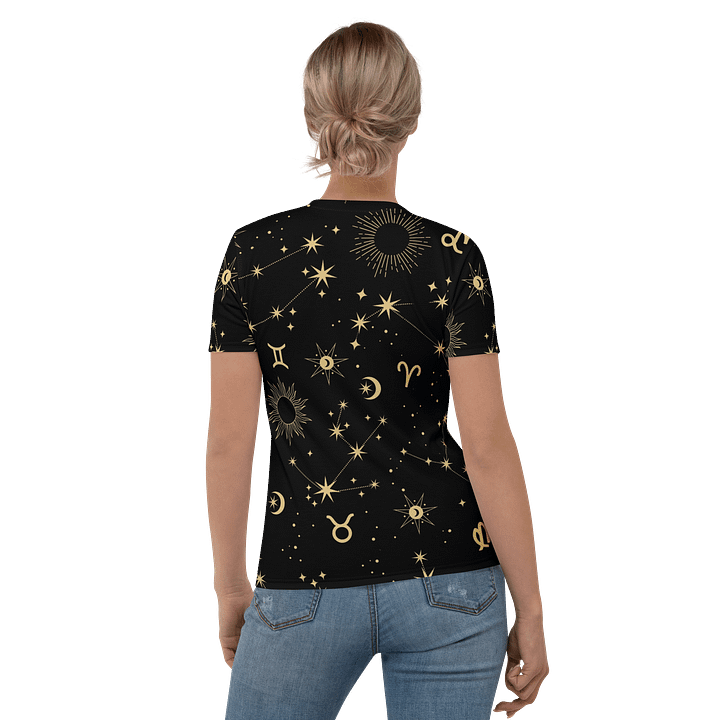 Cosmic Zodiac Dreams Women's T-Shirt product image (1)