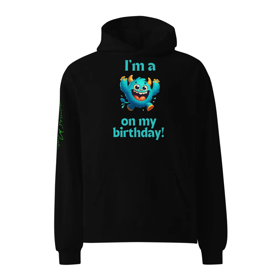 Blue Monster Hoodie product image (4)