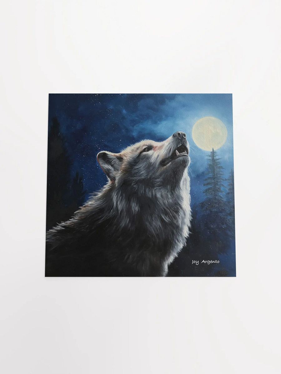 Wolf and the Moon Print product image (4)