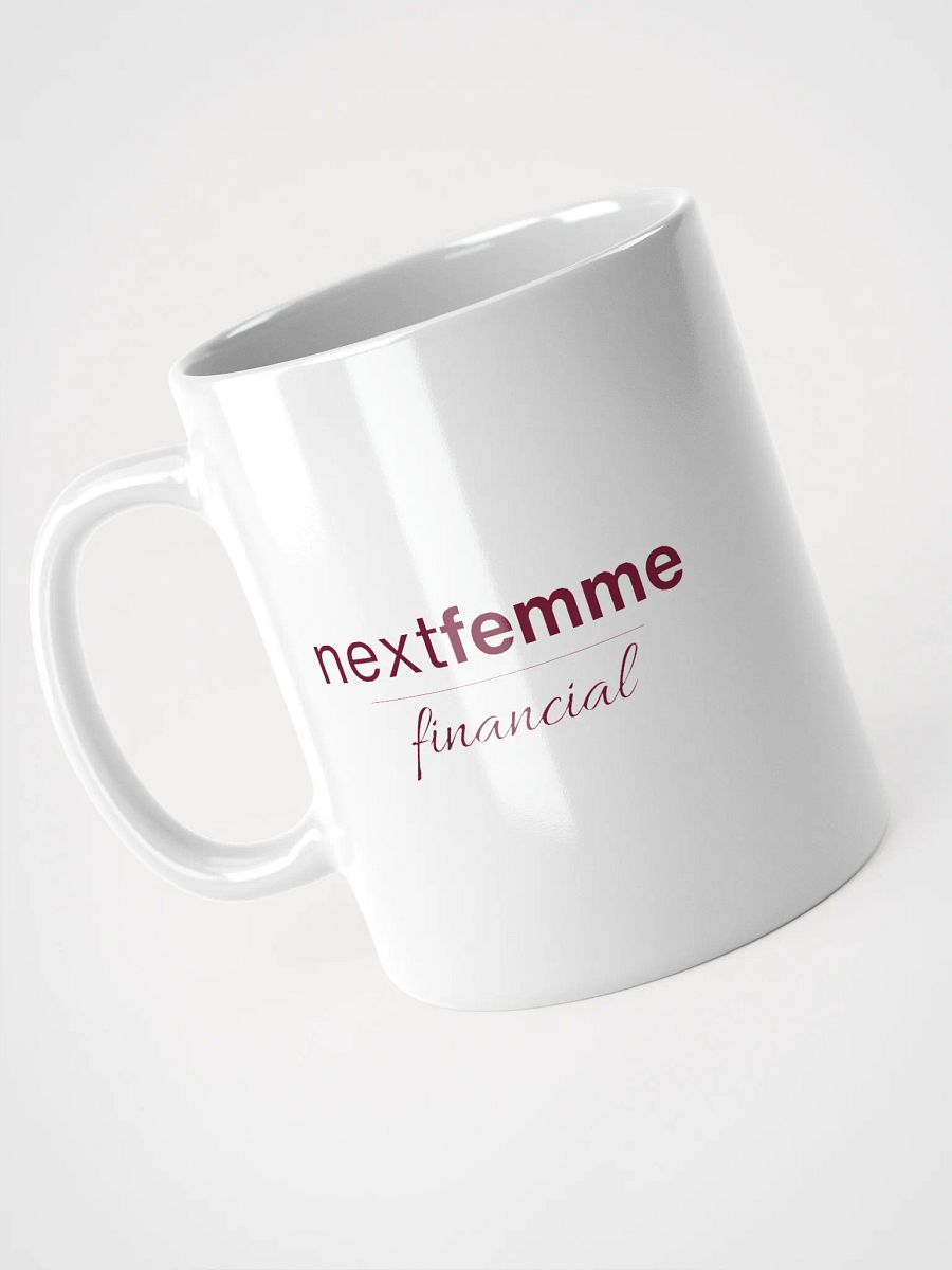Vivid Vibes Ceramic Mug with Maroon Logotype product image (3)