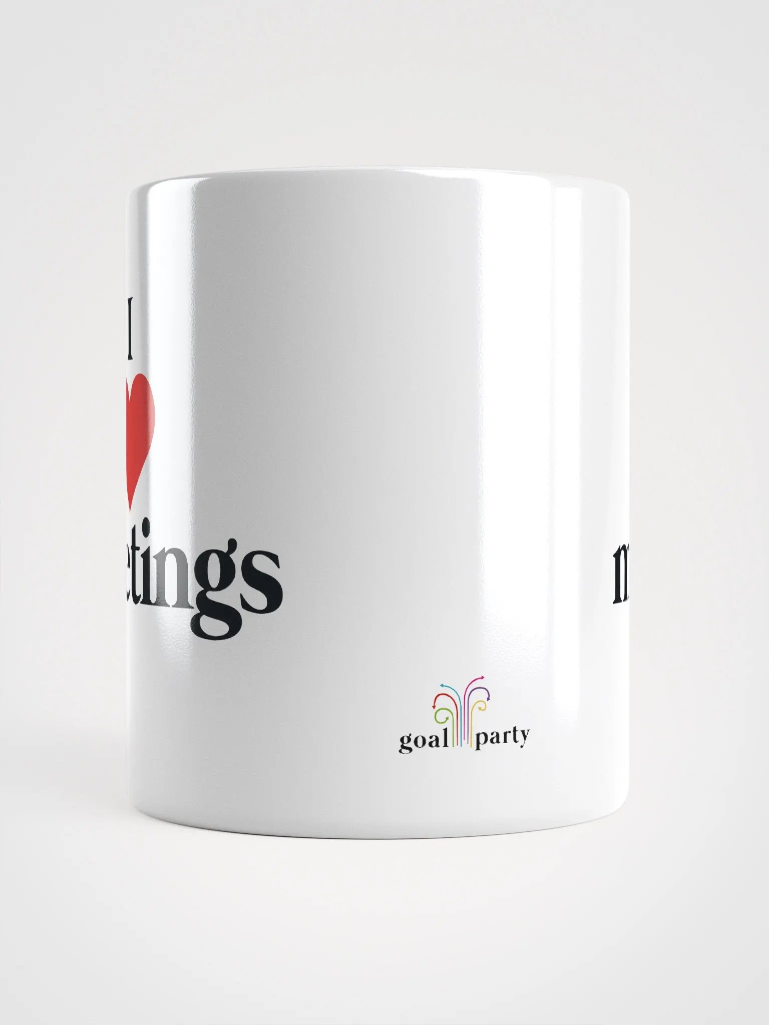 I LOVE MEETINGS MUG product image (5)