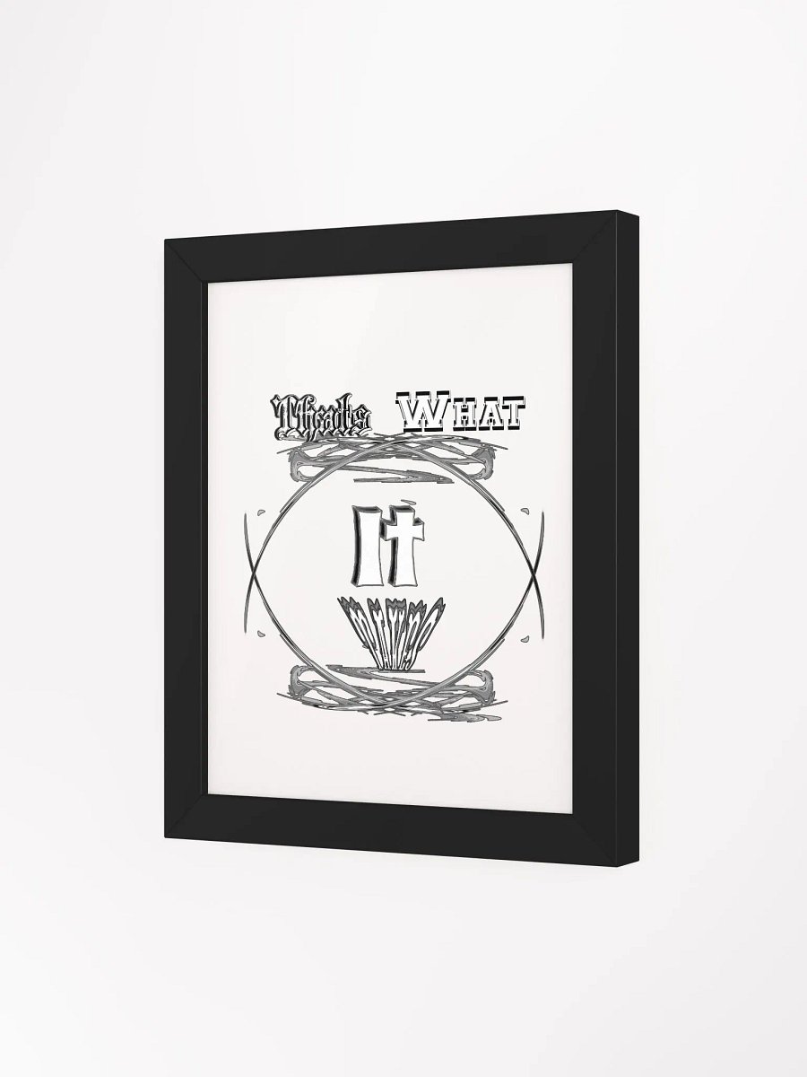 That's What It Takes - Framed - High-Quality Poster product image (3)