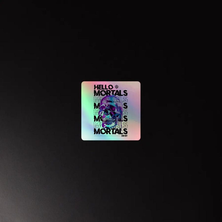 Offsetduet Hello Mortals Holographic Stickers product image (6)