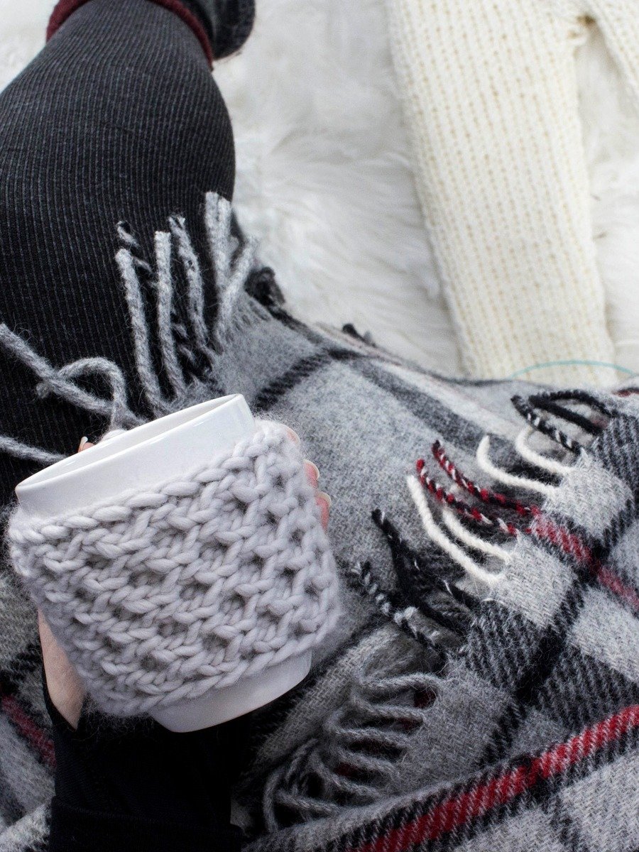 Cute Coffee Cup Cozy - Flichering Flame product image (1)