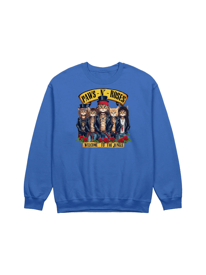 PAWS N' ROSES SWEATSHIRT product image (1)