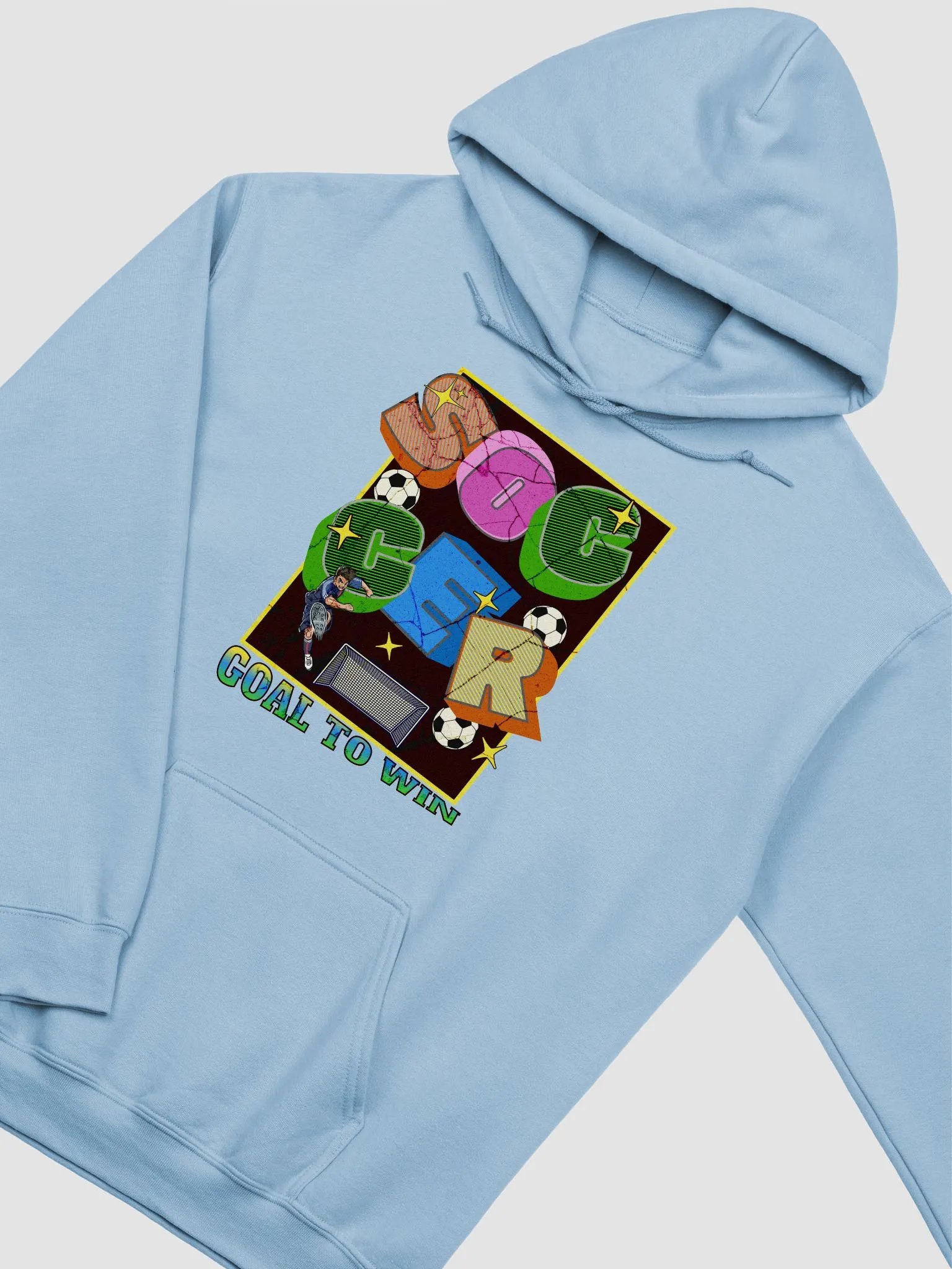 Goal To Win Soccer Star Classic Hoodie product image (8)