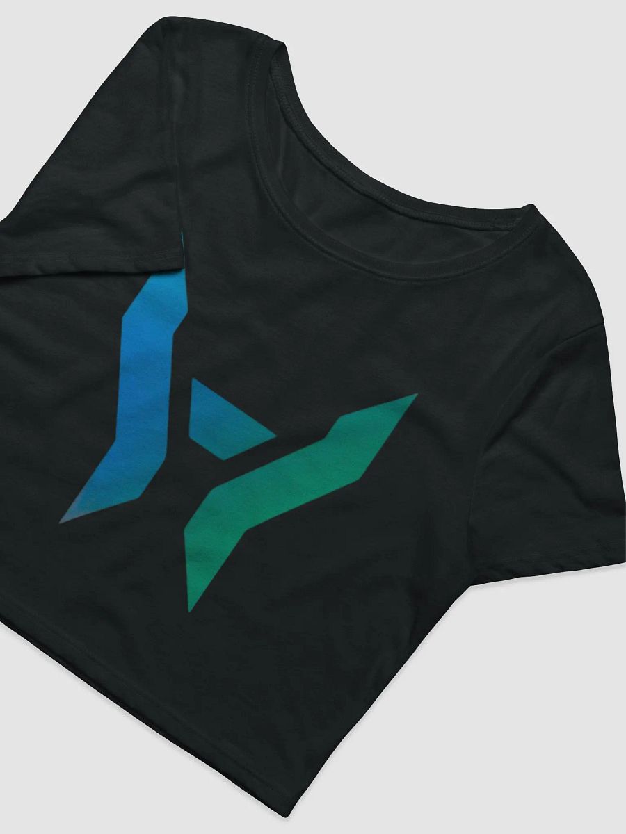 multi-color crop top with logo product image (6)