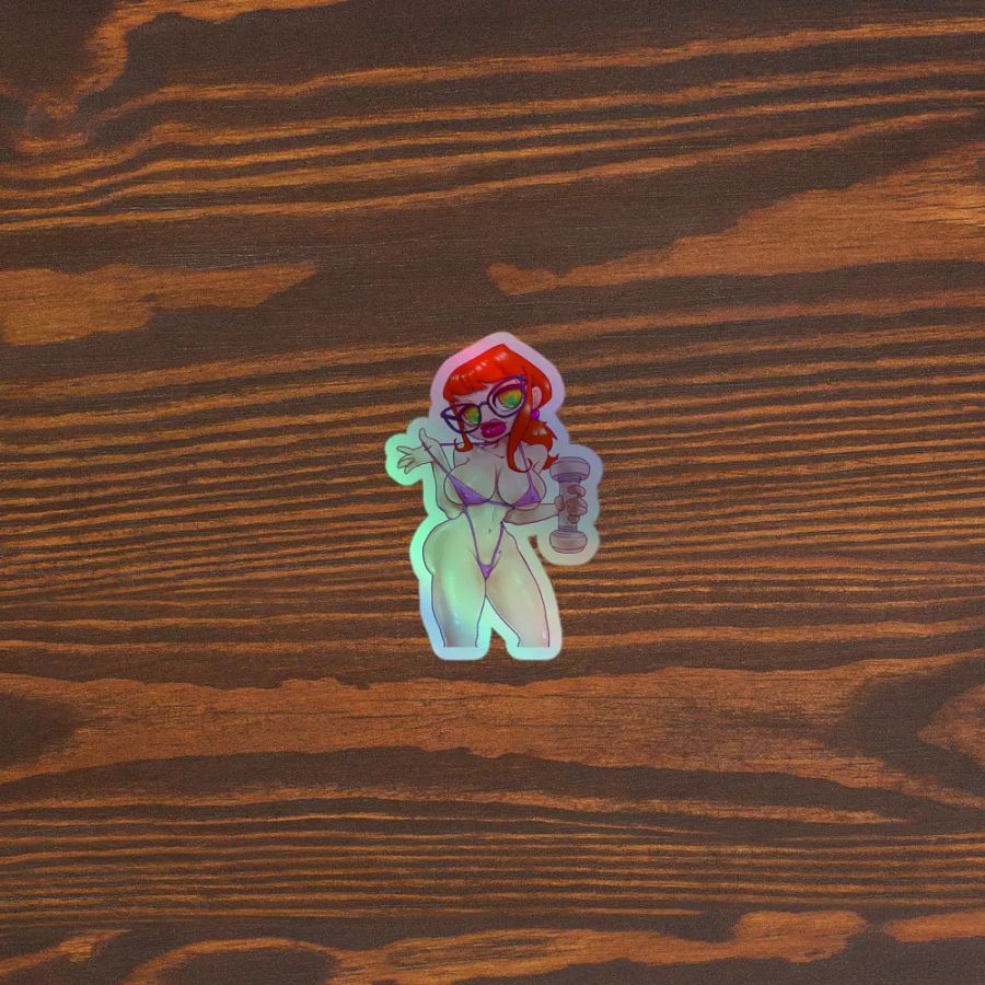 Holographic Shakeweight Workout Sticker product image (4)