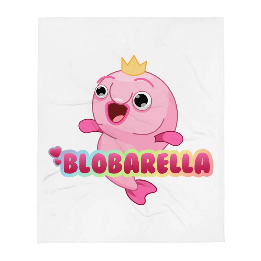 Blobarella Logo Blanket product image (13)